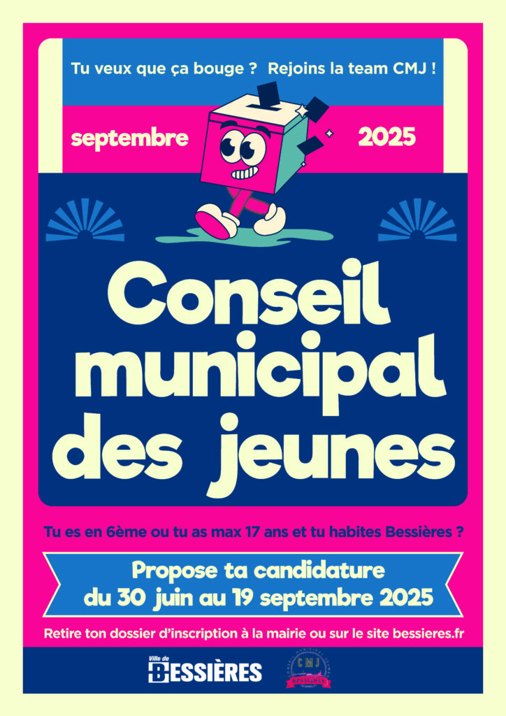 ÉLECTIONS DU CMJ : TOP DÉPART POUR LES CANDIDATURES !