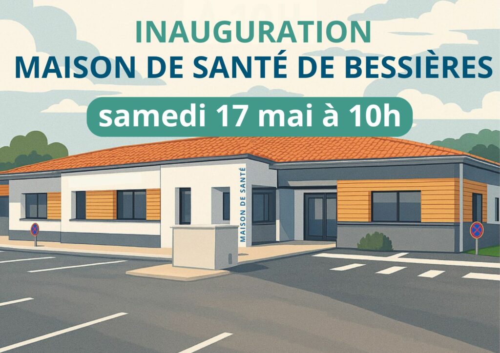 Inauguration de la Maison de santé : tous les habitants sont invités !