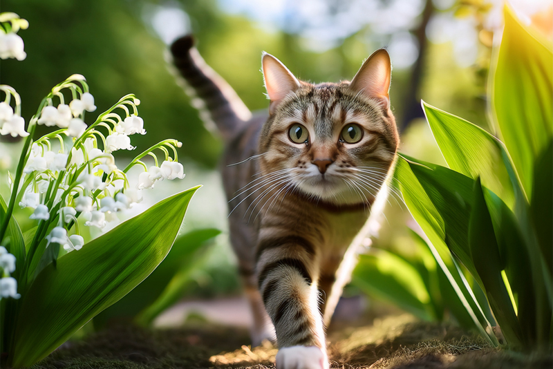Muguet et animaux : attention au danger !